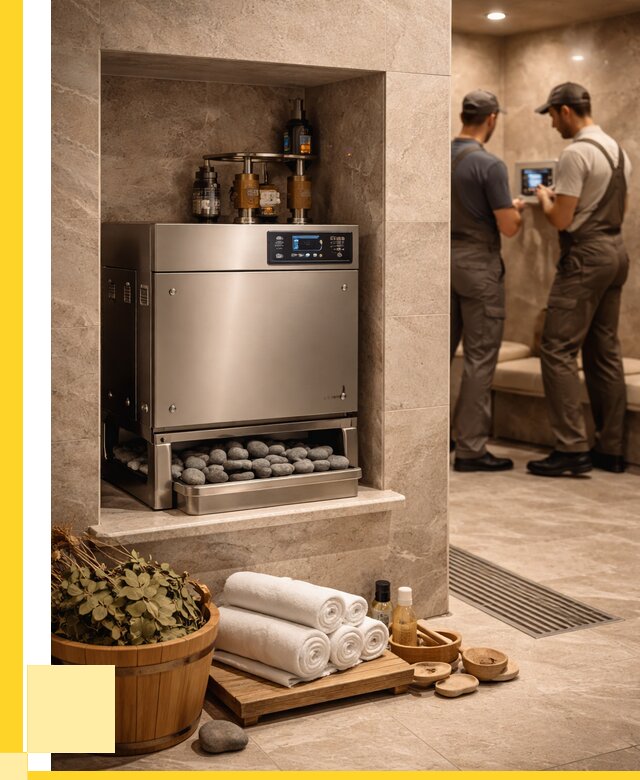 Парогенераторы для хамама в Сестрорецке от 76868 р. | ЭриданСст