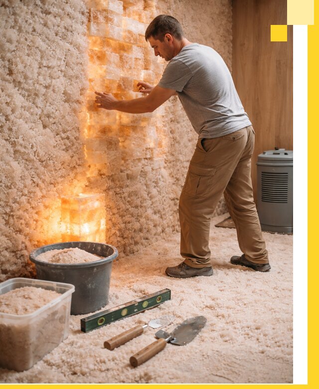 Проектирование и монтаж соляных комнат в Сестрорецке под ключ